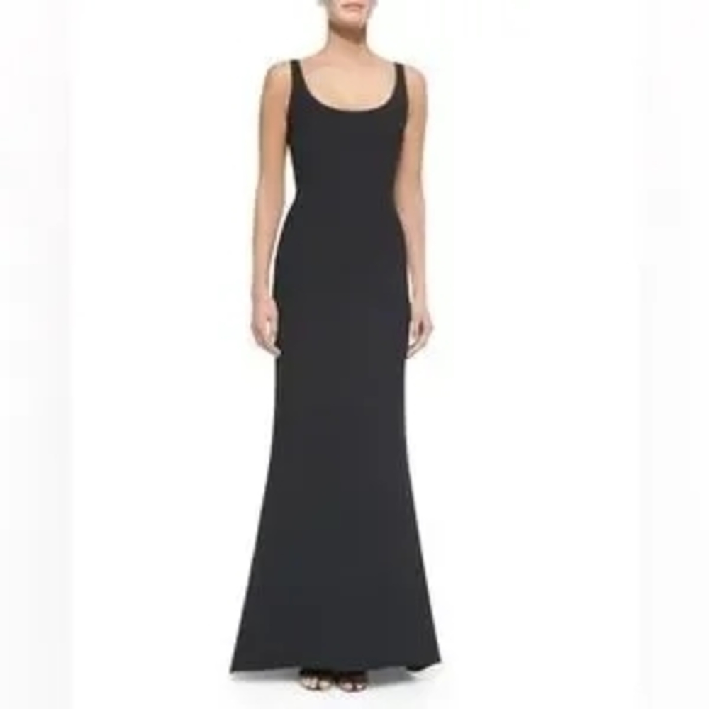 Elizabeth & James Stunning Formal Black Maxi Dress Excellent Condition - Picture 5 of 10
